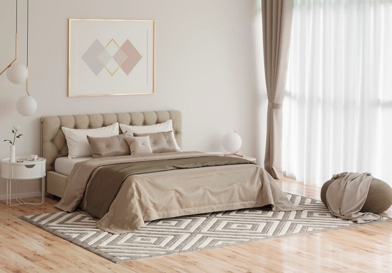 Comment utiliser la couleur taupe dans une chambre 